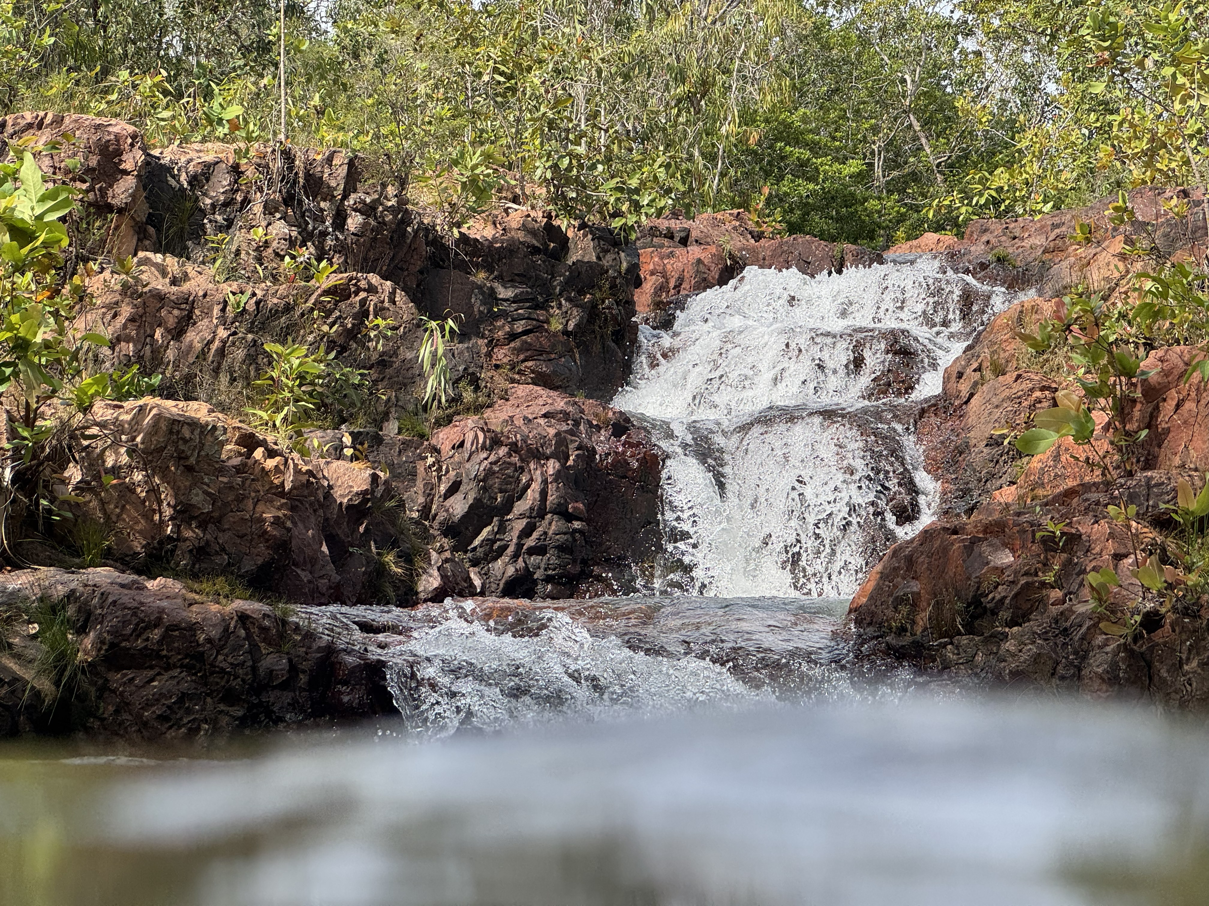 Buley Rockhole — natural rock pools and cascades at Litchfield National Park
